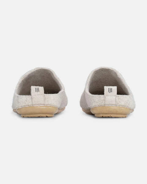 Wool Slip-In Sliders Milk Creme Wheat