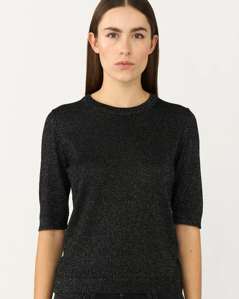 Vigga Lurex Knit Black