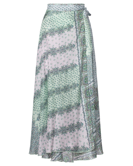 Wrap Skirt Hedgy Green