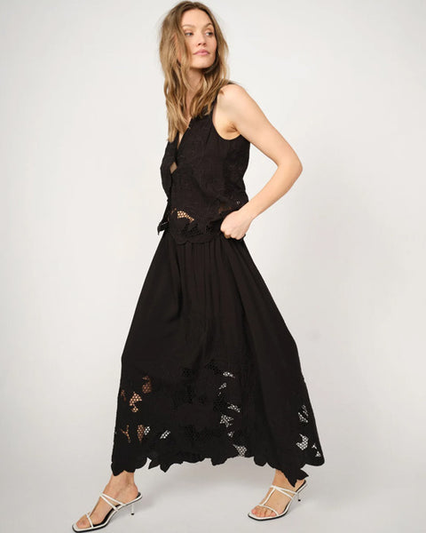 Daima Brodie Top Black