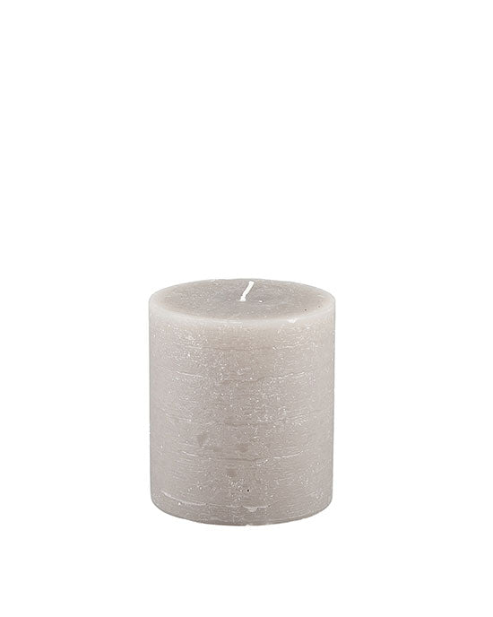 Broste Pillar Candle, rustic 10x11cm - shopatstocks