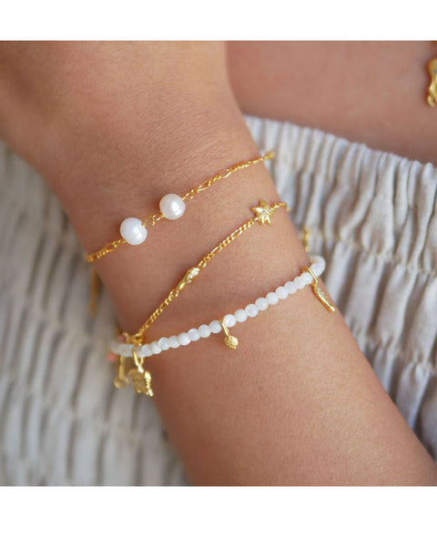 Bracelet Perla Figaro
