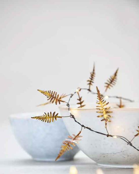 Gold Fern String Lights