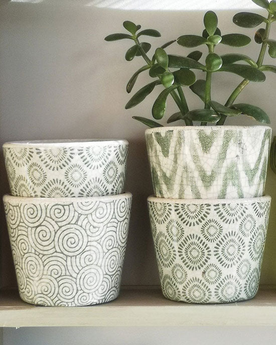 Plant Pot Jardin Verde 12x10cm