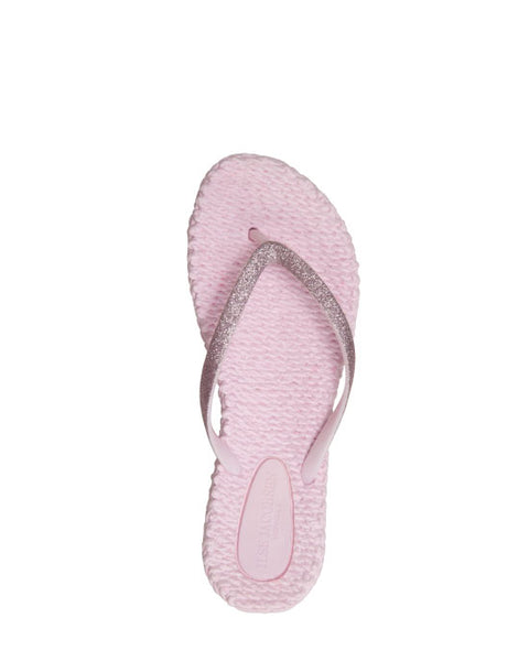 Glitter Flip Flops Ballerina Pink