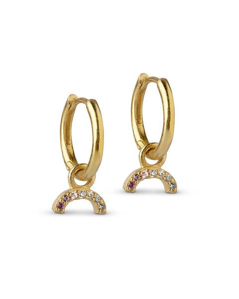 Sparkling Rainbow Hoops - shopatstocks