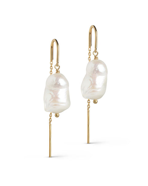 Twin pearls Earrings