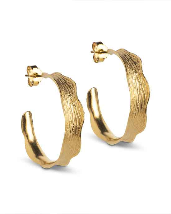 Ane Large Hoops Gold