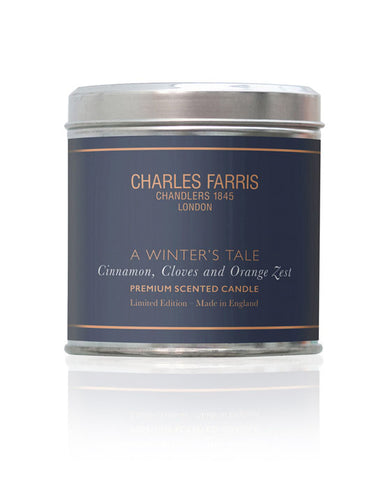 Charles Farris Tin Candle Winter's Tale - shopatstocks