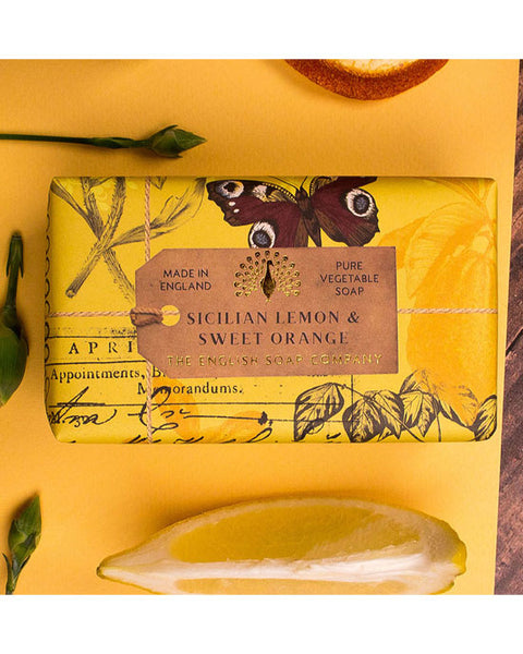 Sicilian Lemon, Sweet Orange Anniversary Soap - shopatstocks