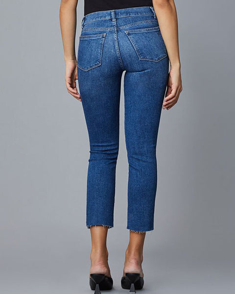Mara Straight Ankle Jeans Stellar Raw