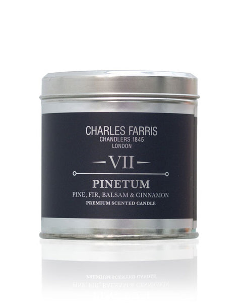 Charles Farris tin candle - shopatstocks
