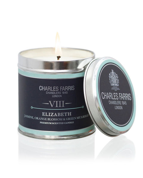 Charles Farris tin candle - shopatstocks