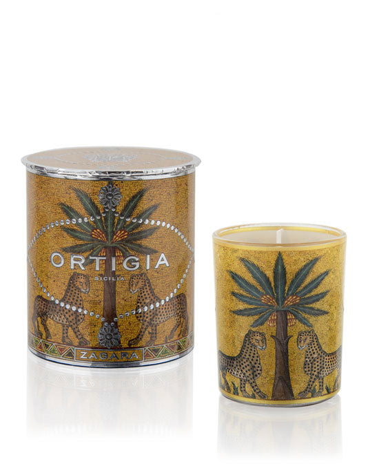 Ortigia Decorated Candle Zagara - shopatstocks