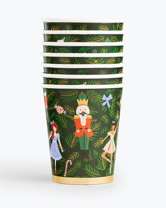 NUTCRACKER PAPER CUPS (pack of 12)