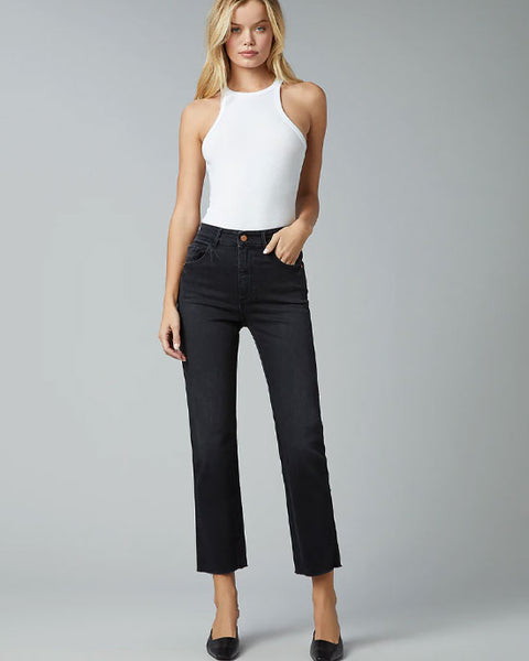 Patti High Rise Straight Corvus