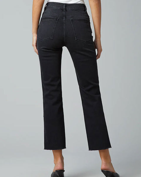 Patti High Rise Straight Corvus