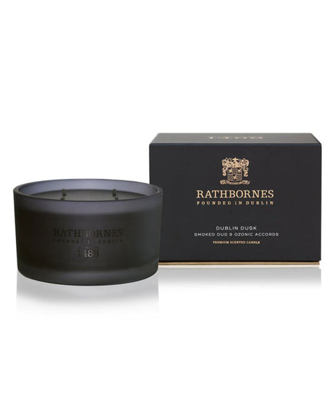 Luxury Candle Dublin Dusk Smoked Oud and aged Cedar - shopatstocks