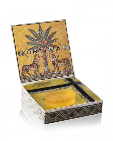Ortigia Glass plate and soap - shopatstocks