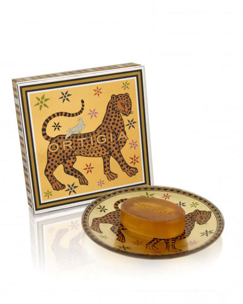 Ortigia Glass plate and soap - shopatstocks
