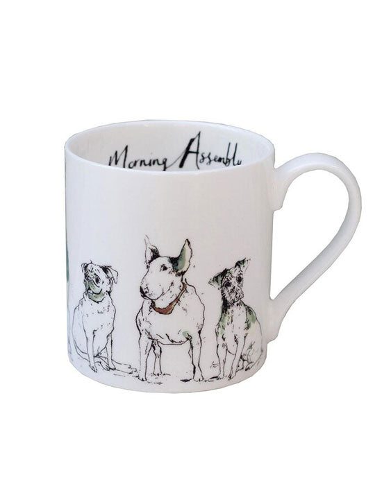 Morning Assembly Dog Mug - shopatstocks