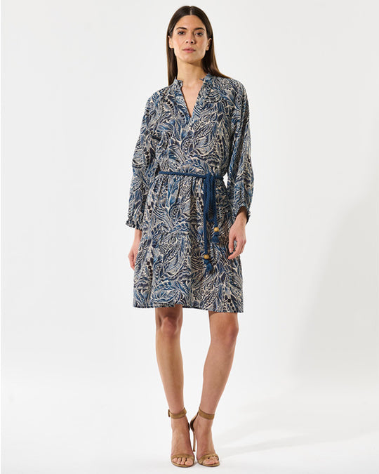 Vanita Linen Dress Delamere