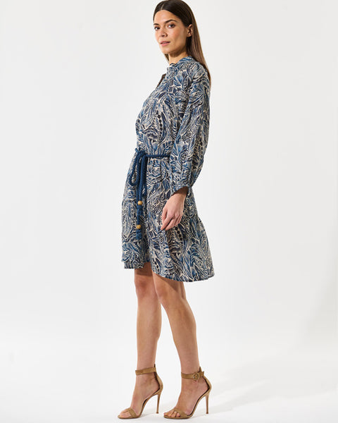 Vanita Linen Dress Delamere