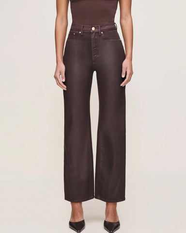 Karmine Wide Leg Fig Coated