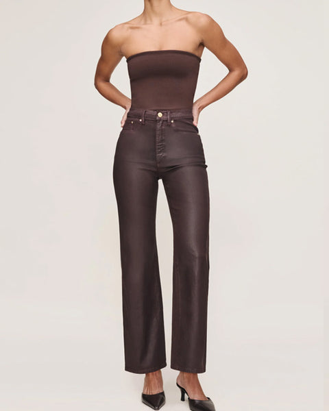 Karmine Wide Leg Fig Coated