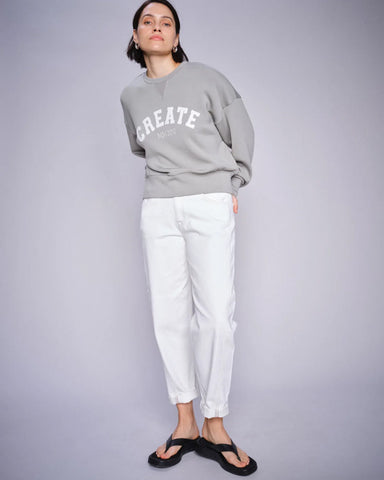 Aymen Melo Pant White