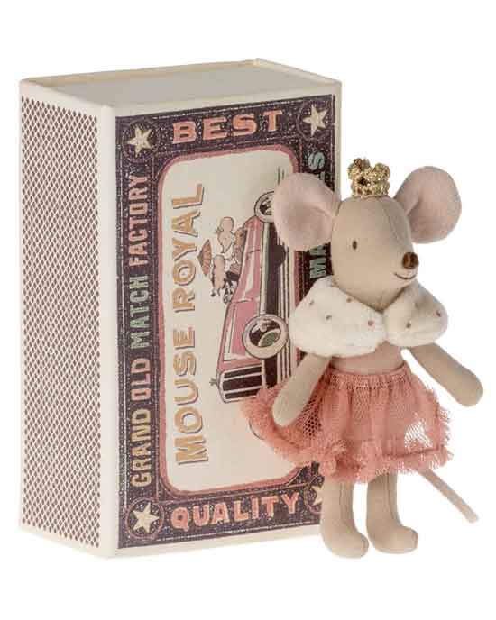 Princess mouse, Little sister in matchbox - pink