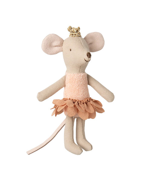 Maileg Princess mouse, Little sister in matchbox