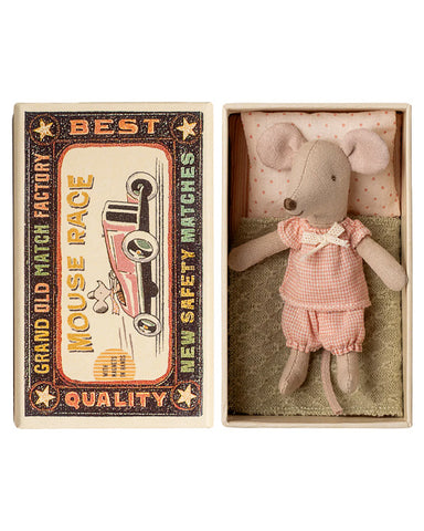 Maileg Little sister mouse in matchbox - shopatstocks
