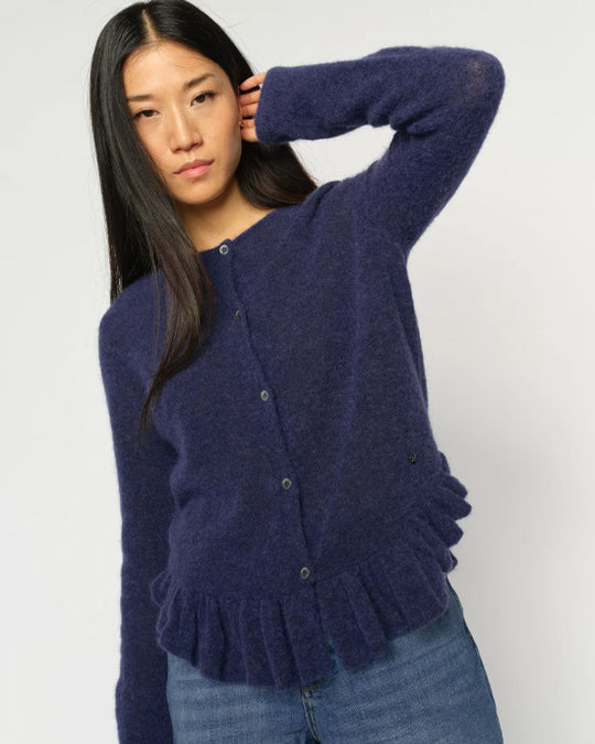 Mape Alice Knit Cardigan Crown Blue