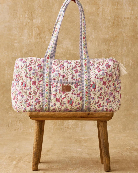 36Hours Bag Bilbao Cream Floral