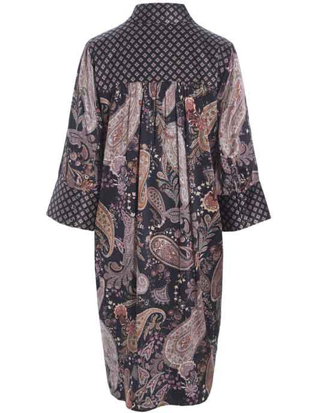 Kamille Shirt Dress Paisley Space