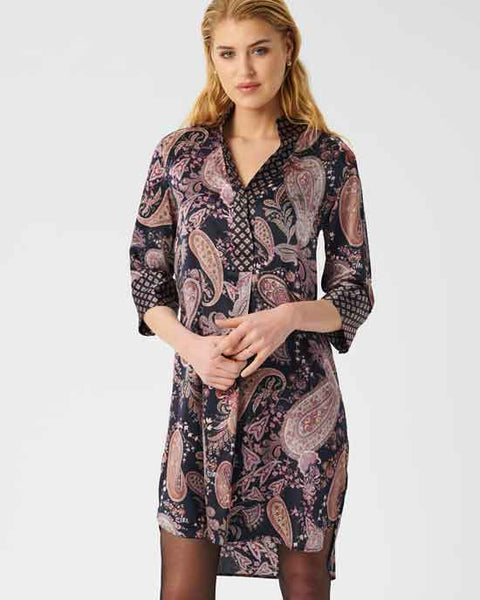 Kamille Shirt Dress Paisley Space