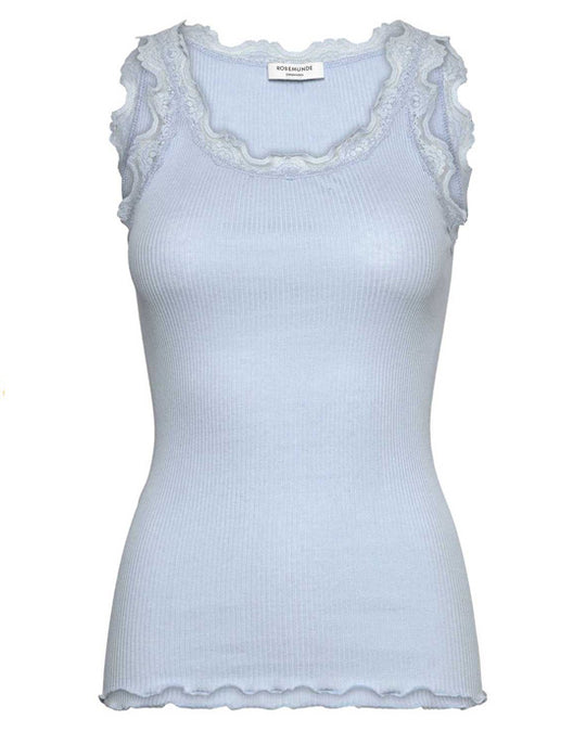 Classic Silk Top Nantucket Blue