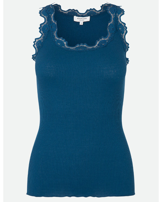 Classic silk top Poseidon