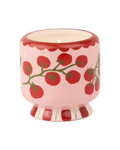 A Dopo Tomato Vine Ceramic Candle - Heirloom Tomato