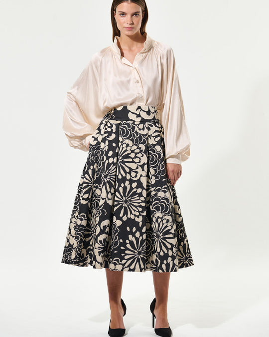 Albis Skirt with Pleats Florana