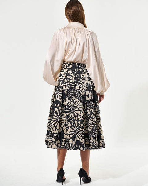 Albis Skirt with Pleats Florana