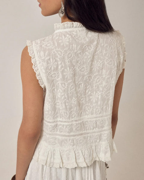 Romantic Top Ameba Camila Full Moon - shopatstocks