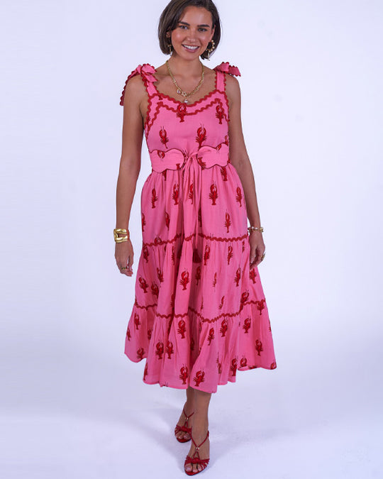 Amore Dress Lone Lobster