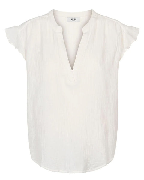 Andrianna Shirt White - shopatstocks