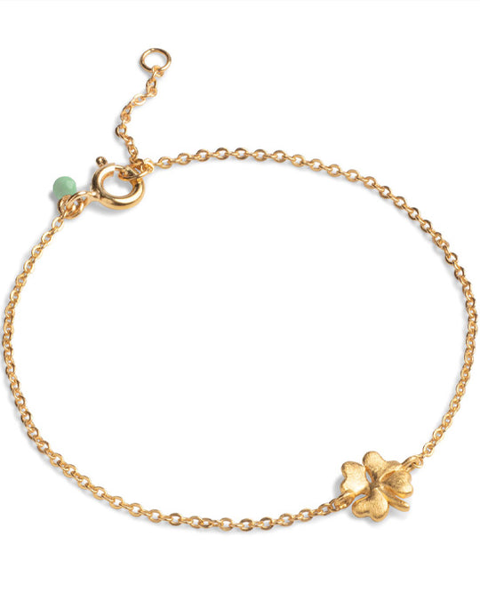 Bracelet, Organic clover