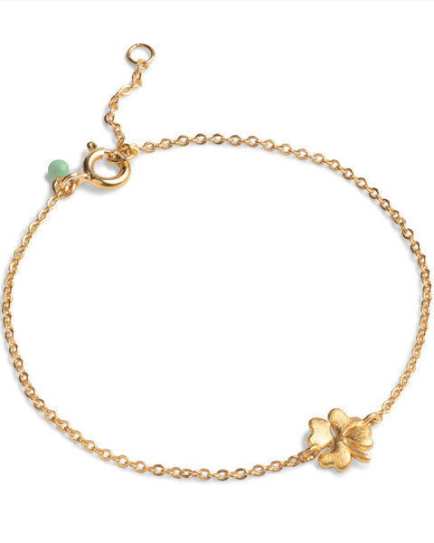 Bracelet, Organic clover