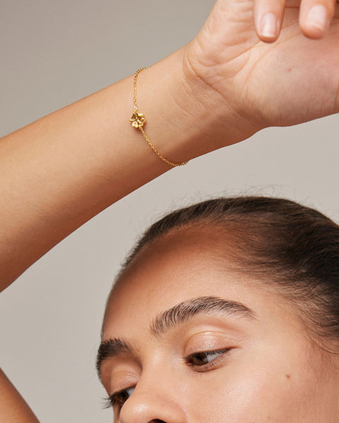 Bracelet, Organic clover