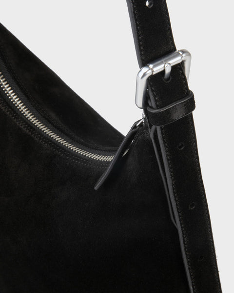Bari Suede Bag Black