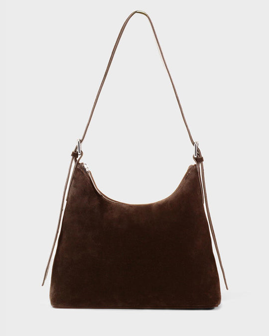 Bari Suede Bag Coffee